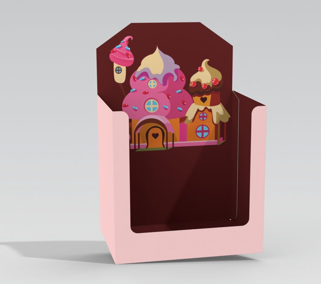 Auto lock display boxes